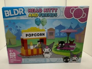 BLDR Hello Kitty and Friends - Kuromi’s Popcorn Stand - 117 PCS  - Picture 1 of 7