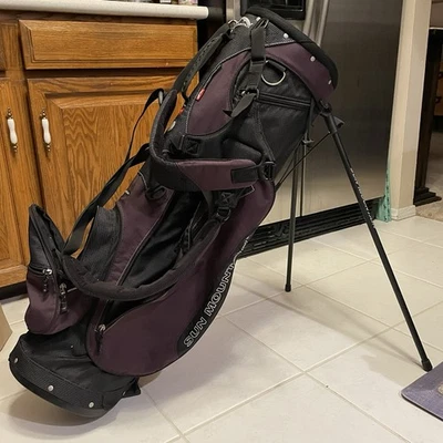 Bolsa de golf Sun Mountain con soporte de 6 vías correa de transporte doble sistema de correa E-Z ajuste Foto 1 de 4