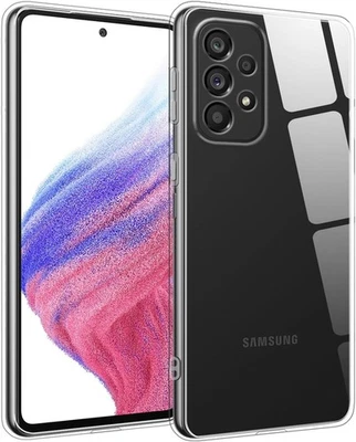 Funda Transparente Antigolpes Protectora Delgada Cubierta para Samsung Galaxy A53 5G Foto 1 de 2