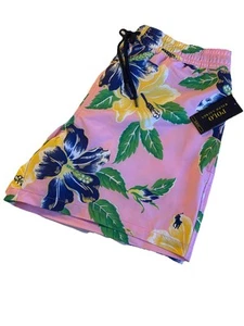Polo Ralph Lauren Hombre XL Tropical Island Natación Corto Forrado Nuevo con Etiquetas - Imagen 1 de 6