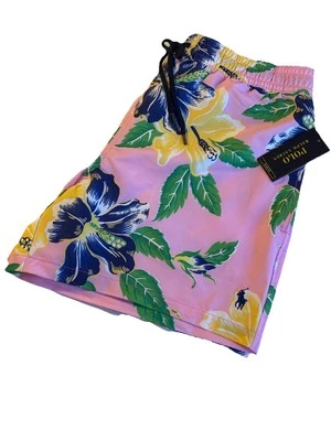 Polo Ralph Lauren Hombre XL Tropical Island Natación Corto Forrado Nuevo con Etiquetas Foto 1 de 4