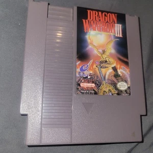 Dragon Warrior III 3 NES Cartridge Tested Nintendo - Picture 1 of 2