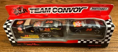 Matchbox 1993 1/64 Team Convoy #28 Davey Allison Texaco Havoline Diecast - Image 1 of 4