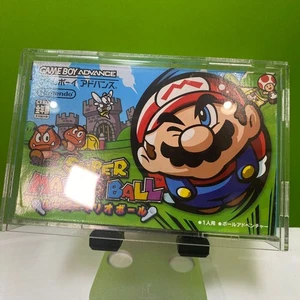 Super Mario Ball Nintendo Game Boy Advance GBA Japan Complete Boxed Near Mint - Picture 1 of 16