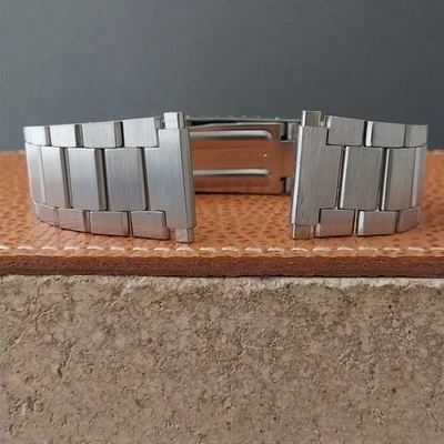 Correa de reloj clásica de acero inoxidable Speidel vintage de 19 mm 20 mm 22 mm sin usar Foto 1 de 4