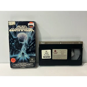 Alien Warrior aka King Of The Streets VHS Tape Cult Sci Fi Horror Movie Vestron - Bild 1 von 2