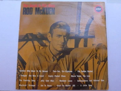 Rod McKuen ‎– New Sounds In Folk Music LP, UK - Image 1 of 2