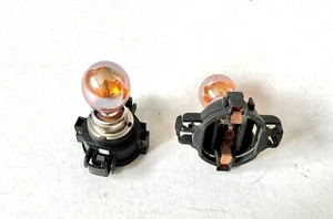 2x OEM 12-17 Range Rover Sport Turn Signal Corner Light Bulbs Set Flasher Silver - Picture 1 of 1