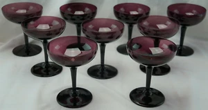 Mikasa Elegance Elegance Bicchieri da Champagne o Sherbet Eleganti Plum (9), 5 1/2" - Foto 1 di 11