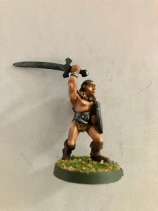 Custom Painted Metal Miniature Fighter Barbarian w/ Sword Dungeons & Dragons D&D - Picture 1 of 3