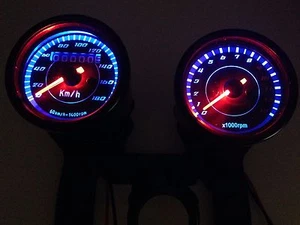 Tachometer Tacho Gauge Odometer Speedometer For Honda Kawasaki Suzuki Yamaha New - Picture 1 of 6