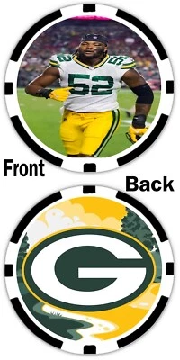 Green Bay Packers Rashan Gary 2023-2024 Collectable Chip - Image 1 of 2