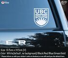 UBC Stickers the-university of british columbia Decals Reflective Best Gifts