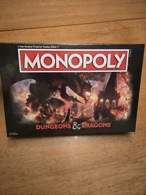 2023 Hasbro Pulse Exclusive Dungeons and Dragons Monopoly Game - Sealed - Image 1 of 4
