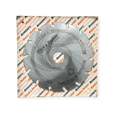 Black & Decker 209mm x 35mm 40T Steel Circular Saw Blade Fine for Wood (210mm) - Image 1 of 2