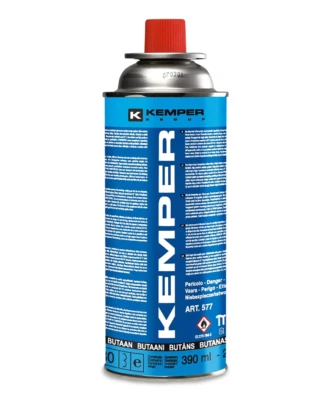 Bomboletta cartuccia gas butano 390 ml 227 gr ricarica fornello cucina kemper
