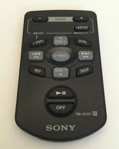 USED SONY RM-X81RF AUDIO UNIT REMOTE CONTROL OE *works* - Picture 1 of 2