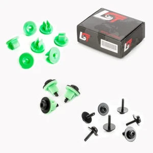 10x Control Unit Scheinwerferdistanz Screws Dübelmuttern for Skoda Superb I 1 - Picture 1 of 9