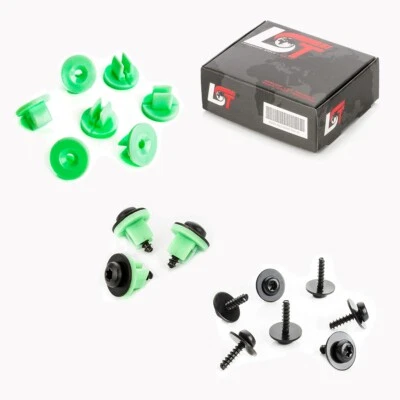 10x Centralina Scheinwerferdistanz Viti Dübelmuttern per Skoda Superb I 1 - Immagine 1 di 4