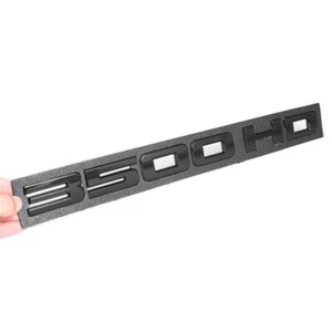 1pc Black 3500HD Letters Emblem Car Door Fender Tailgate Decal Badge Universal - Picture 1 of 4