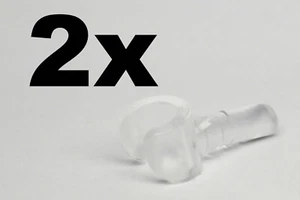 NEU LEGO - Figur Hände - transparent klar x 2 - Teil # 983 - Bild 1 von 1