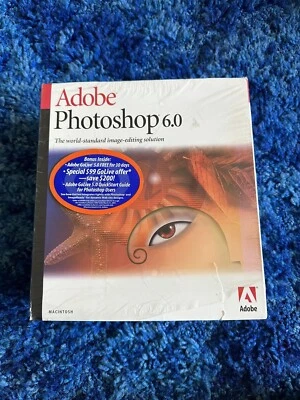 Adobe Photoshop 6.0 for Macintosh with serial number  - Image 1 of 4