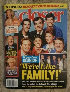 Closer Magazine - December 16, 2019 Vol 7 Iss 50 - Happy Days Reunion - NEW - Picture 1 of 1