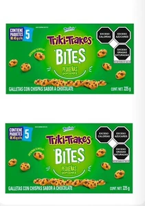 2X MARINELA TRIKI TRAKES BITES/MINI CHOCOLATE CHIP COOKIES/FREE SHIPPING - Picture 1 of 1
