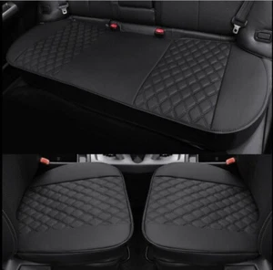 Full Surround Front Back Seat Cover Leather Cushion Protector fit Ford Pickup - Imagen 1 de 5