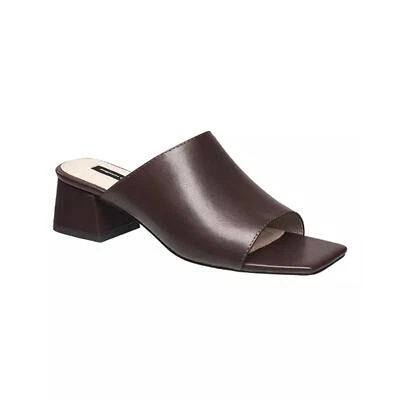 Новый French Connection ужин поскользнуться на мул в коричневый веган кожи женщин размер 8 - Изображение 1 из 4