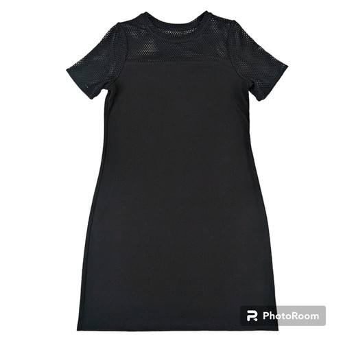 Abito a turni Michael Kors donna taglia small maglia nera occhiello manica corta classico