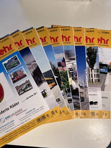 DER STADTVERKEHR Fachzeitschrift ÖPNV Jahrgang 2013 Ausg. 1-11 = 9Hefte - Bild 1 von 1