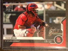 2020 Topps Now #OD-368 Yadier Molina St. Louis Cardinals 09/10