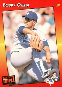 1992 Donruss Baseball Triple Play #21 Bobby Ojeda - Bild 1 von 2