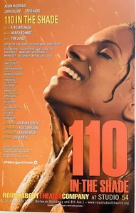 110 in the Shade - Broadway Window Card 2007 - Audra McDonald, John Cullum - Picture 1 of 1