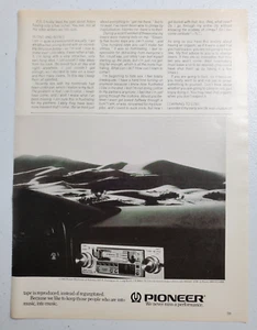 Vintage Pioneer Magazine Ad - Picture 1 of 1
