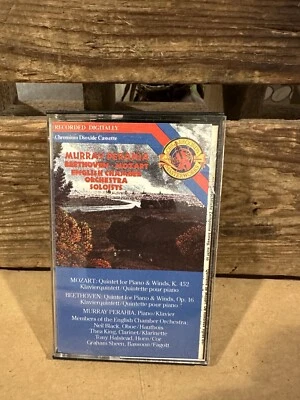 Mozart / Beethoven: Quintets for Piano & Winds Murray Perahia Cassette - Image 1 of 2