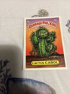 1985 Topps Garbage Pail Kids #60b Cactus CAROL Original Series 2 OS2 GPK Matte - Picture 1 of 2