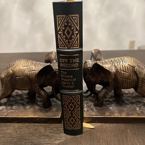 Easton Press Harry S. Truman  Off The Record Leather Bound Raised Spine - Picture 1 of 6