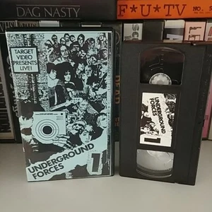 Target Video Underground Forces Vol. 1 VHS Punk Compilation Dead Kennedys Devo - Picture 1 of 3