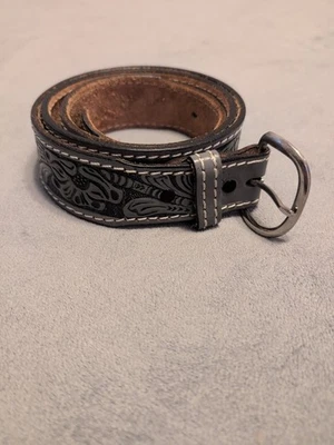Cinturón Western de cuero vintage American Pride Belt Co. hecho en EE. UU. Foto 1 de 4