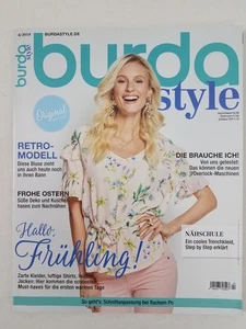 burda style 4/2018 Schnittmuster unbenutzt, Freizeitlooks Plus Mode Asia Style - Bild 1 von 24