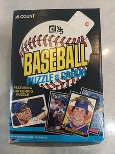 1985 DONRUSS baseball WAX BOX 36 Packs - Picture 1 of 6