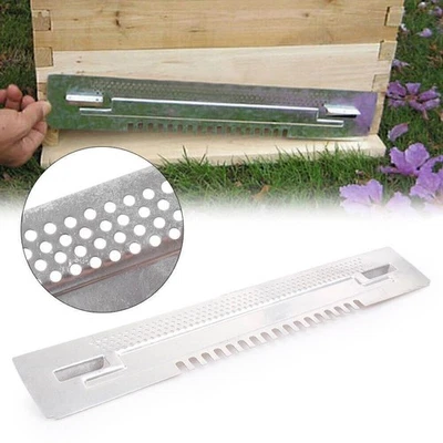 GZYF Bee Hive Sliding Mouse Guard Beekeeping Travel Gates Zinc Plated Beekeeping Tool