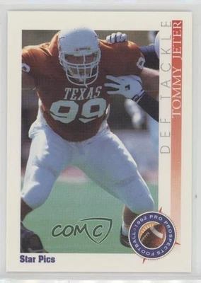 1992 Star Pics Tommy Jeter #76 Rookie RC - Image 1 of 2