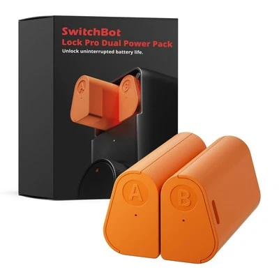 TRENDCLASS LOCK PRO DUAL POWER PACK BATTERIA RICARICABILE ALTA CAPACITÀ DUAL CHARGING SICUR