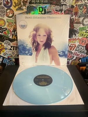 SARAH MCLACHLAN Winter song VG++ BLUE VINYL W/HYPE STICKER - Imagem 1 de 2