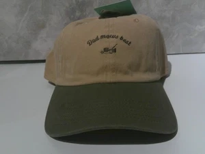 Mens Olive & Khaki Wembley Hat/OS/Dad Mows Best - Picture 1 of 5