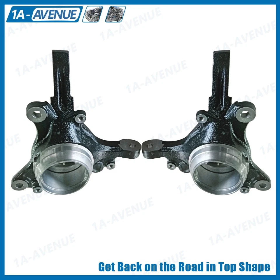 Front RH & LH Steering Knuckle for 1990-2000 Subaru Forester Impreza Legacy 2Pcs - Image 1 of 4