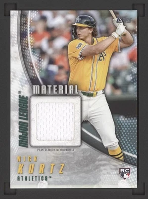 2025 Topps Update Series Nick Kurtz Rookie Major League Material Athletics RC - Image 1 of 2